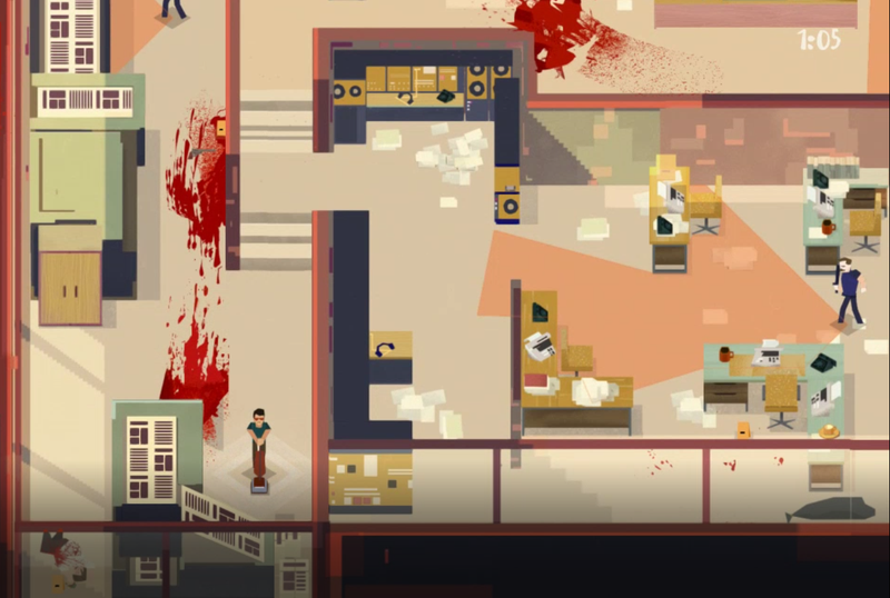 Don’t mind me, officers. Just destroying evidence.